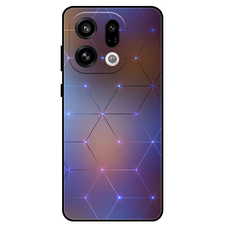 For Oppo Find X9 Pro Case Silicone Luxury Space Soft Bumper for Oppo Find X 9 X9Pro 5G 2025 Phone Cover TPU Funda Shockproof