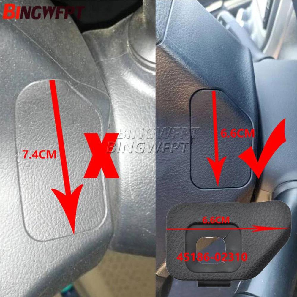 Black Cruise Control Dust Cover 45186-0R030 45186-02310-C0 For Toyota COROLLA ZRE18* 2014-2018 RAV4 ASA44,ZSA4* 2014 2015