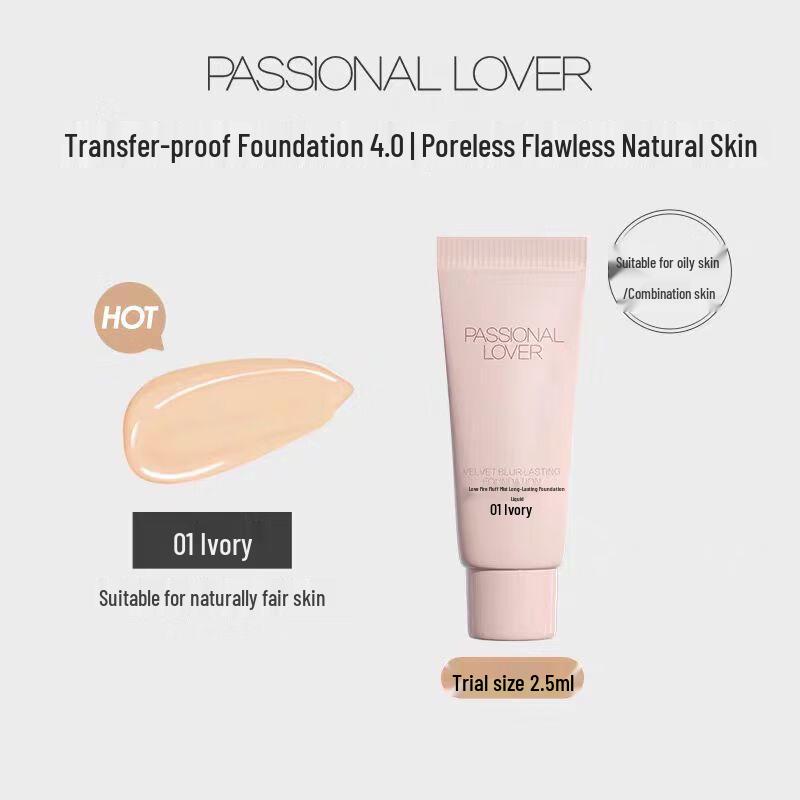 PL 4.0 Long-Lasting Matte Foundation Sample