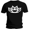Ripleys Clothing Five Finger Death Punch 'Knuckles' (Black) T-Shirt (Medium)