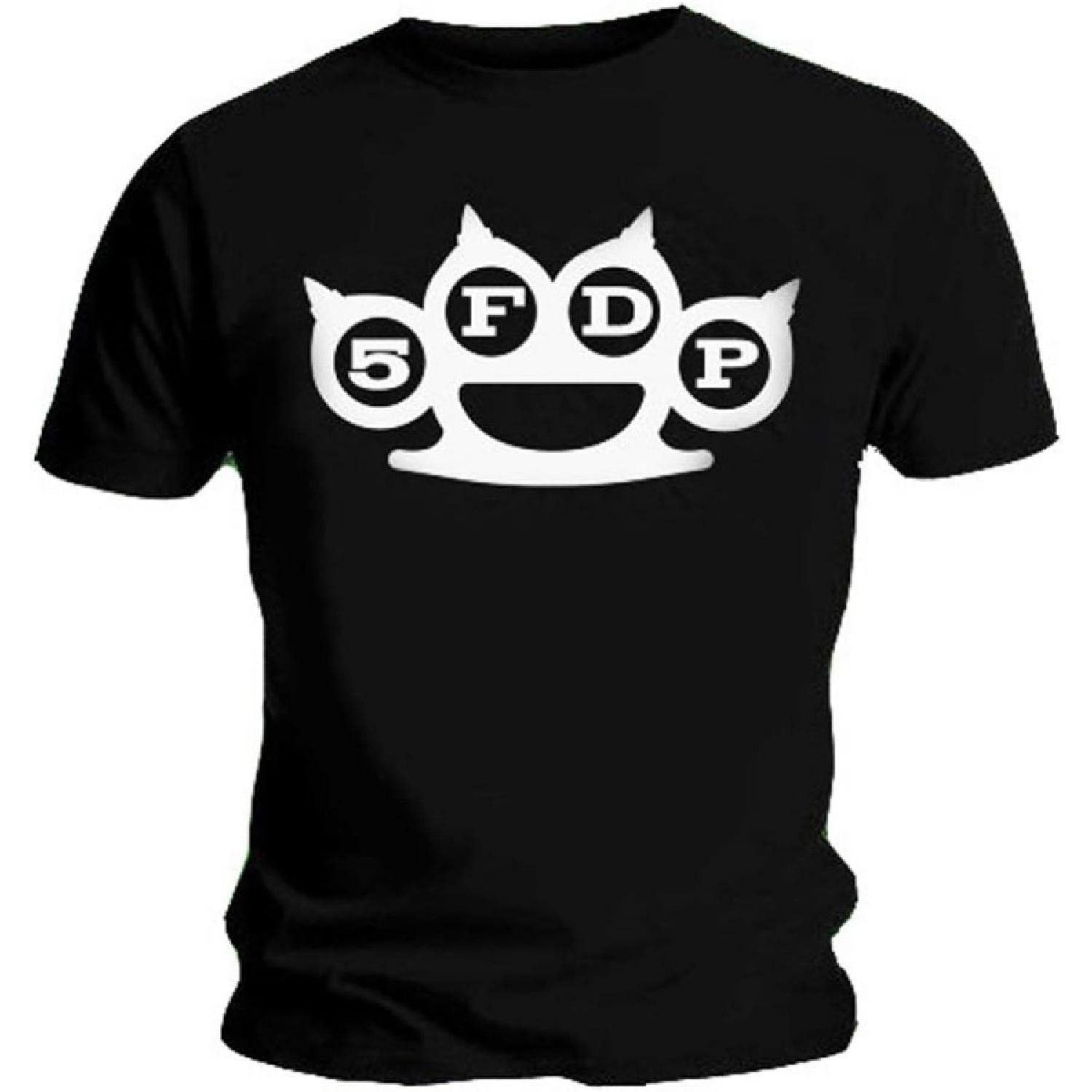 Ripleys Clothing Five Finger Death Punch  Knuckles  (Black) T-Shirt (Medium) S