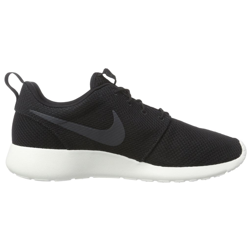 Ny Nike Roshe Run Svart Antrasitt Seil 511881-010