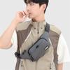 Men's Waterproof Waist Bag - Unisex Fanny Pack Convertible To Chest Sling (Running/Travel Hip Belt with Secure Pockets)
