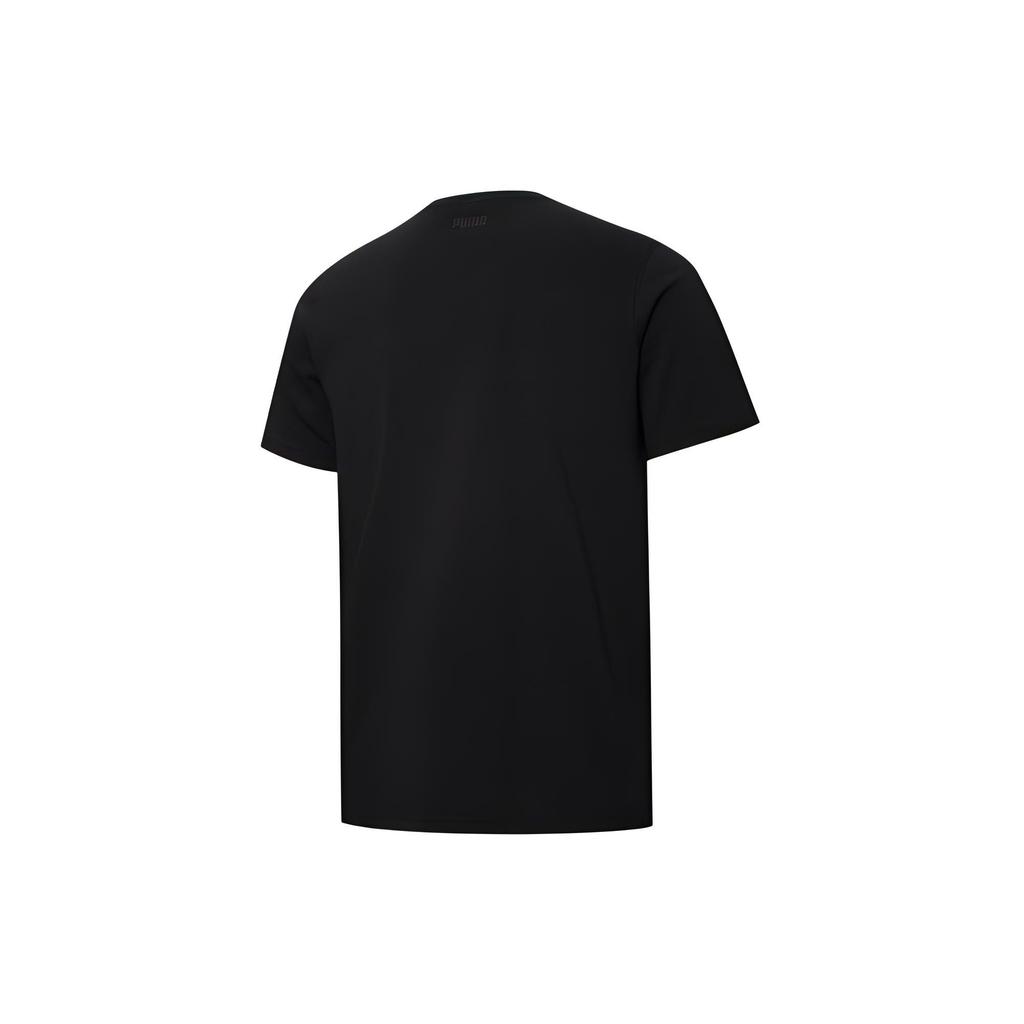 Puma Dylan Logo Printed Sports T-Shirt Men Tops Black 532730-06