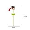 1Pcs Graduation Knitted Doctor Hat Bouquet Shiba Inu Plush Flower For Boys Girls Teacher Appreciation Gift Home Decoration