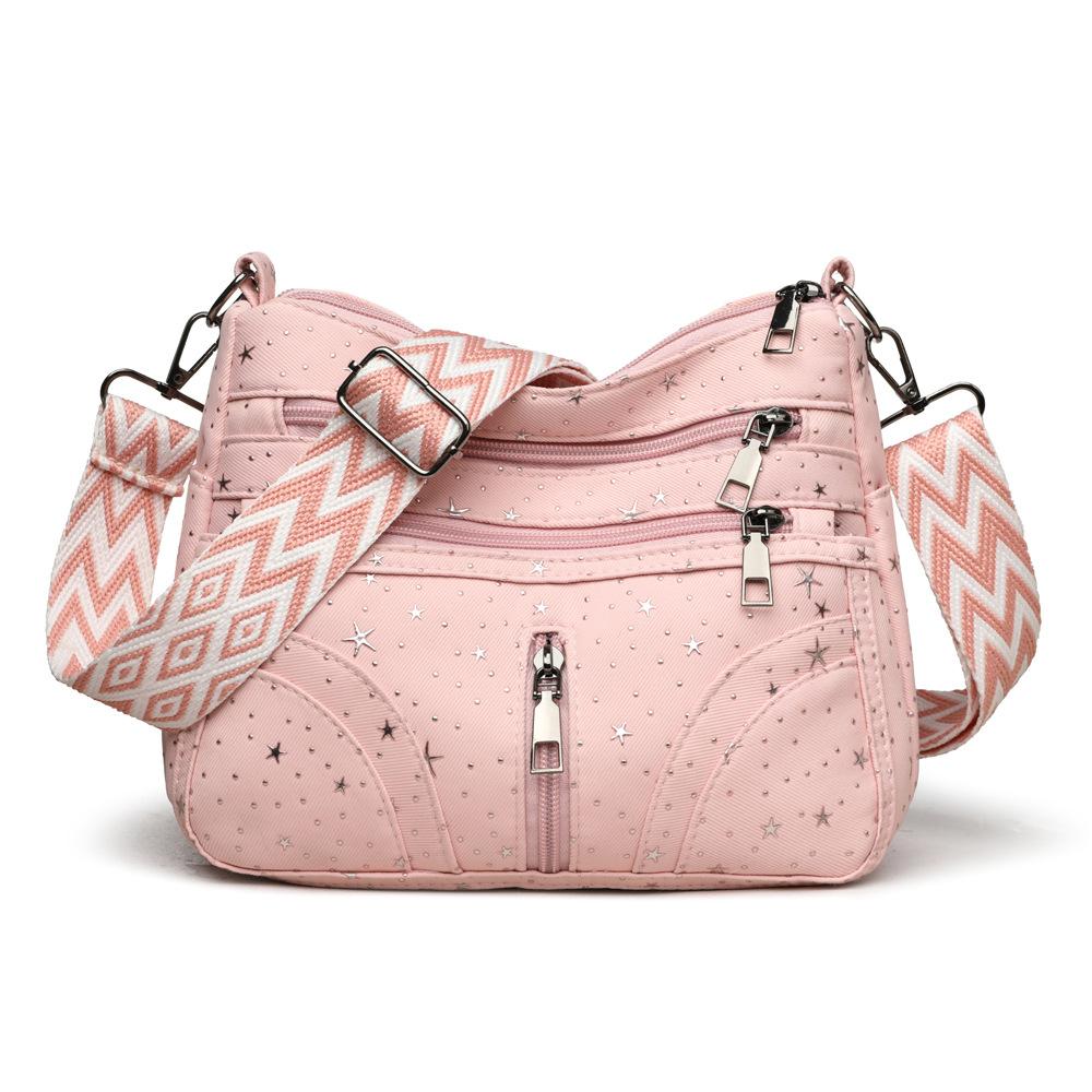 Simple and Casual Women's Small and Fresh Casual Crossbody Bag with Unique Design and Large Capacity Shoulder Bag