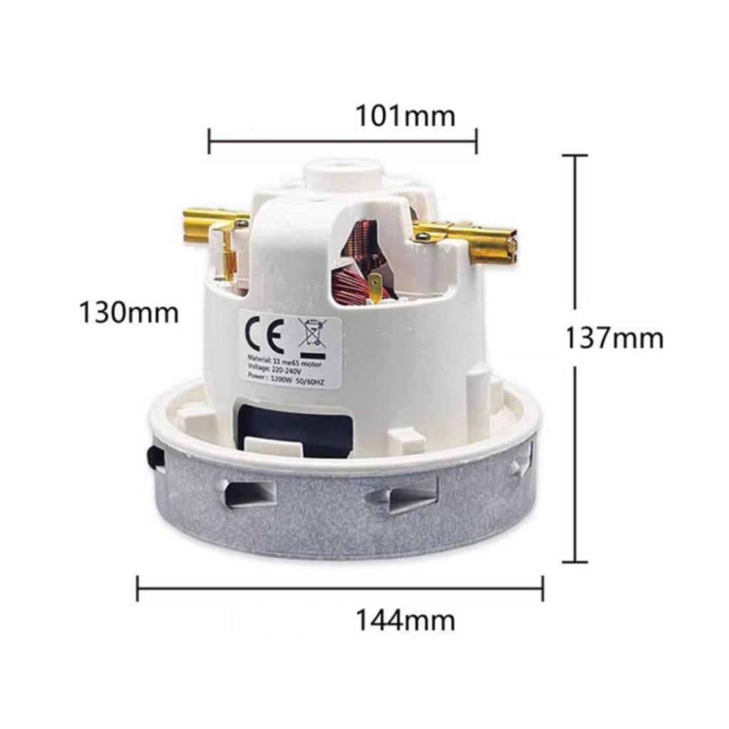 Motor Housing Assembly Metal Base Replacement Open Cutouts