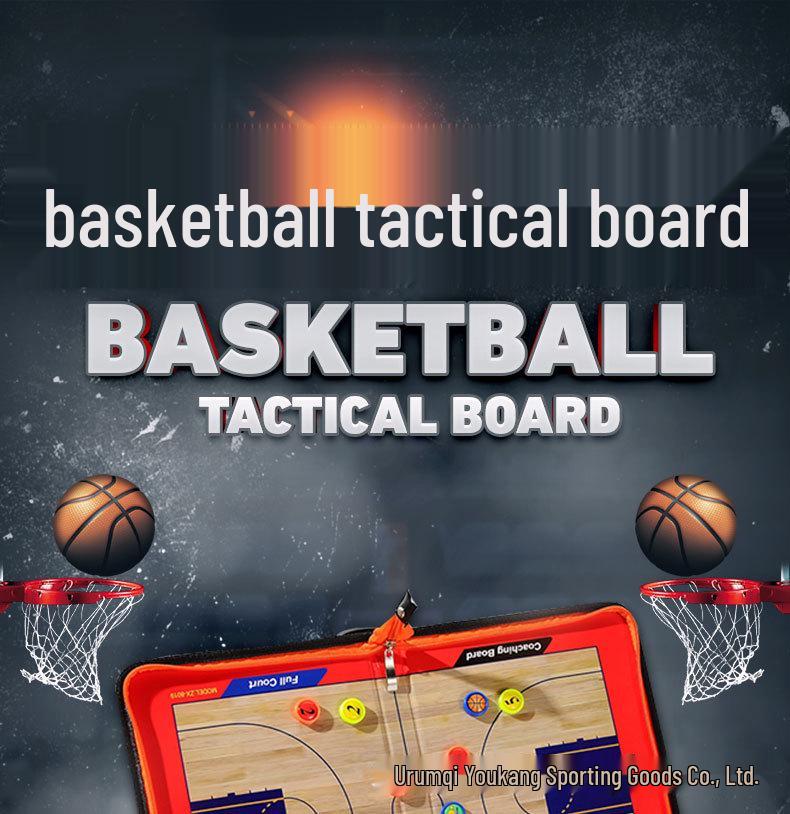 Tactical Magnetic Sports Coaching Board with Zippered Case - Ideal for Soccer and Basketball Diagrams