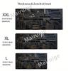 Super Cool Gun Model Keyboard Mouse Pad Desk Mat D Gaming Mouse Pad Gift Mouse Pad with NonSlip Rubber Base Stitched Edges