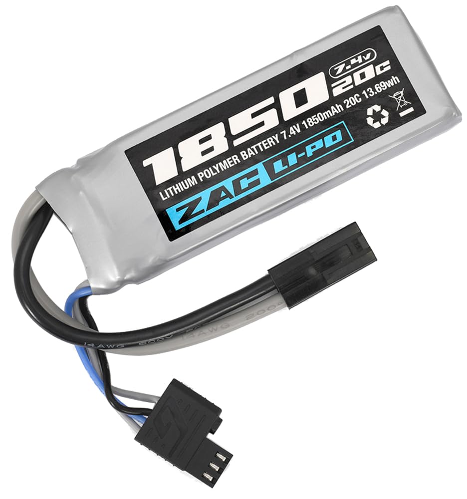 

ZAC ZAC251 Lipo 7.4V 1850mAh Mini S Compatible Battery, Official Japanese Product