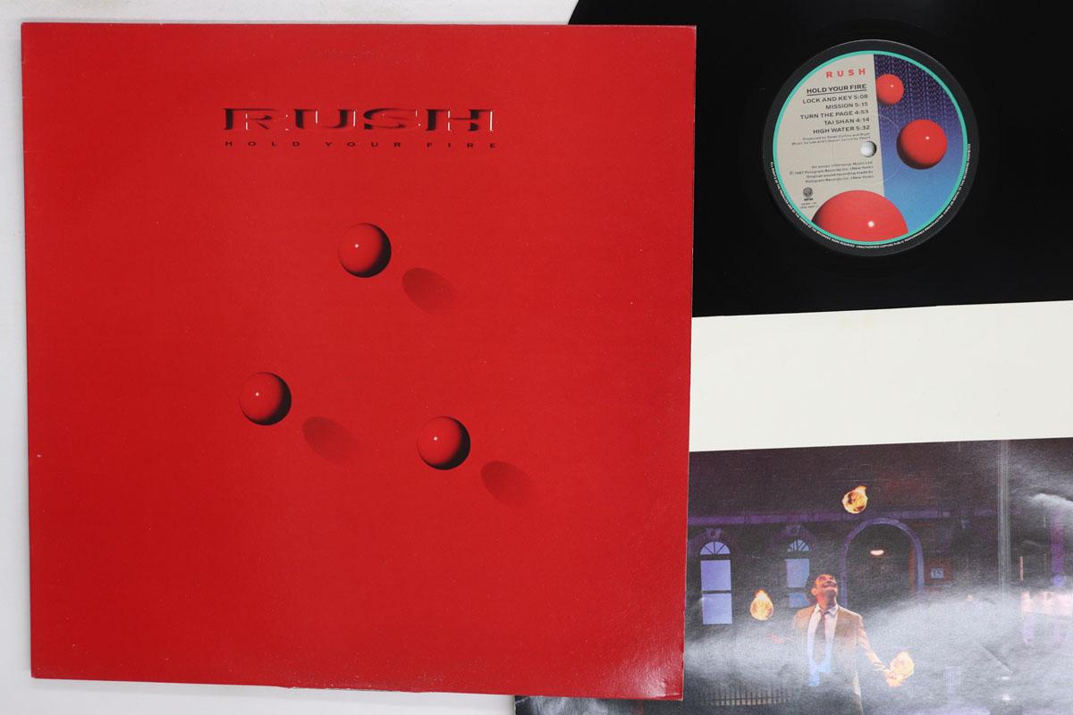 LP Record RUSH Hold Your Fire VERH47 VERTIGO 1987 UK Rock Used