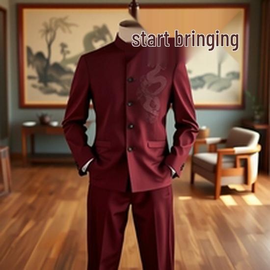 Men's Slim Fit Three-Piece Suit for Wedding, Groom, Business, or Banquet