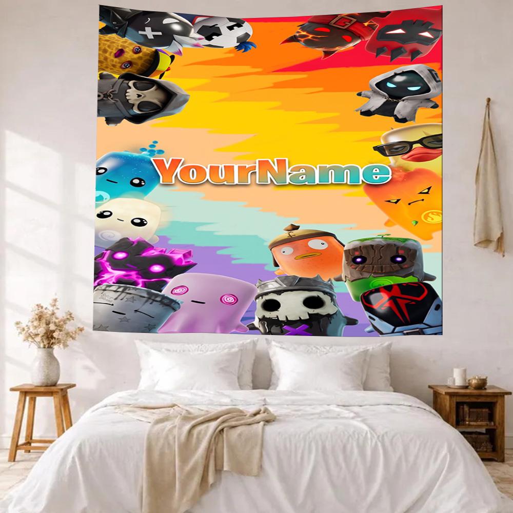 Incredibox Custom Your Name Wall Decor Tapestry Art For Pet Memorial Birthdaywedding Party Backdrop Family Gift