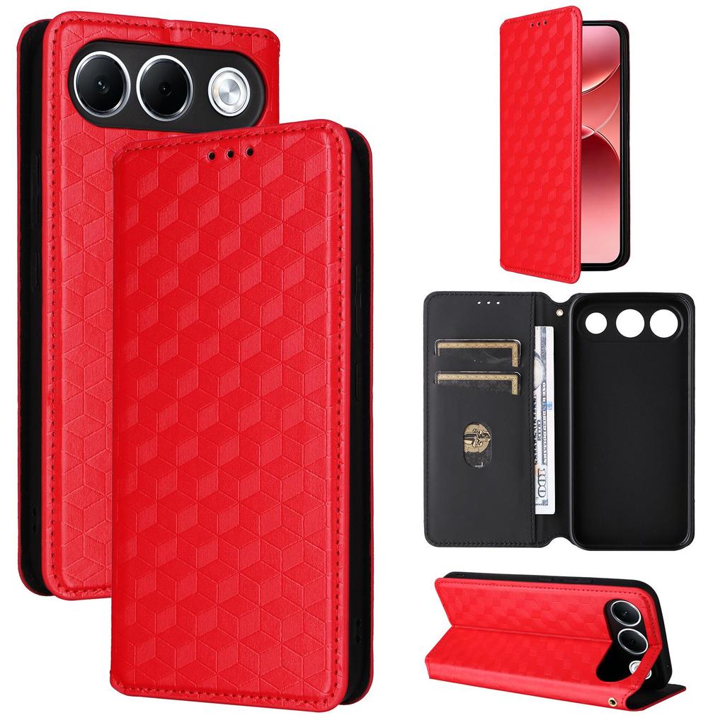 Housse à rabat compatible pour OPPO A7 Pro en cuir PU Protection intégrale avec [Blocage RFID]