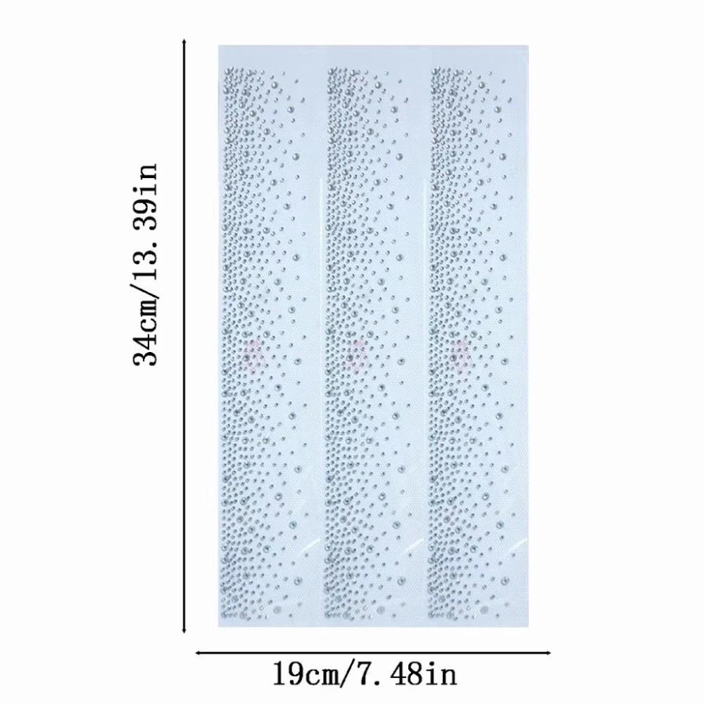 Eye-Catching Sparkle Iron-On Patch Sparkling Clothing Heat Transfer Decal Clothing Accessories
