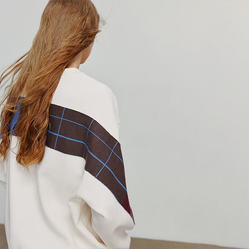 Chuyu Women's Colorblock Tassel Sweatshirt