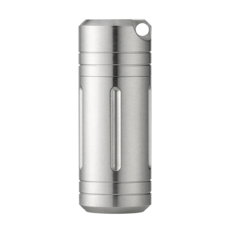 Portable Waterproof Medicine Box Case Holder Travel Pills Box Case Stainless Steels Pills Container Bottles Enduring