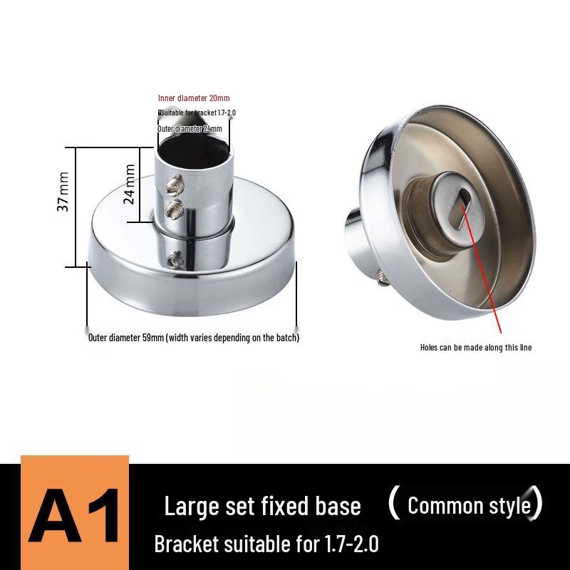 OLOEY Shower Head Holder with Riser Rail Base