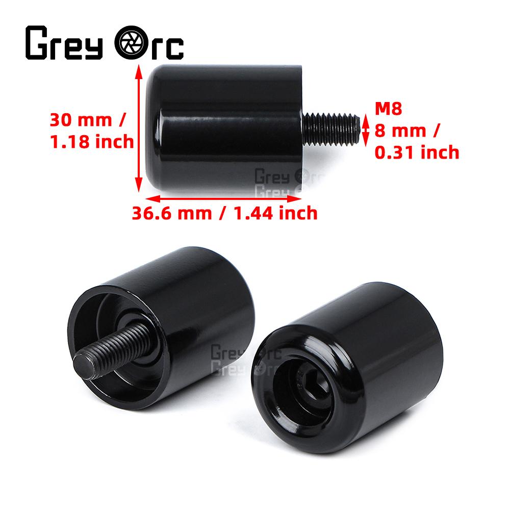 Handlebar Grips For Kawasaki Ninja400 ZX6R ZX636 Z250 Z300 Z400 Z650 Z750 Z800 Z900 Z1000 Handle Bar Ends Plug Anti Vibration