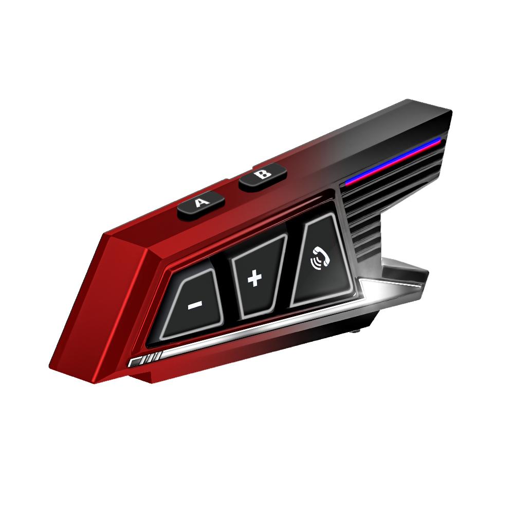 

V5.3 Bluetooth мотоциклетный шлем гарнитура мото свободные руки стерео наушники шумоподавление голосовое управление 1000 мАч для катания на лыжах