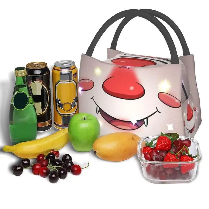 Cute Sparkly Vampire Thermal Insulated Lunch Bag Women Resuable Lunch Container for Work Travel Multifunction Meal Food Box