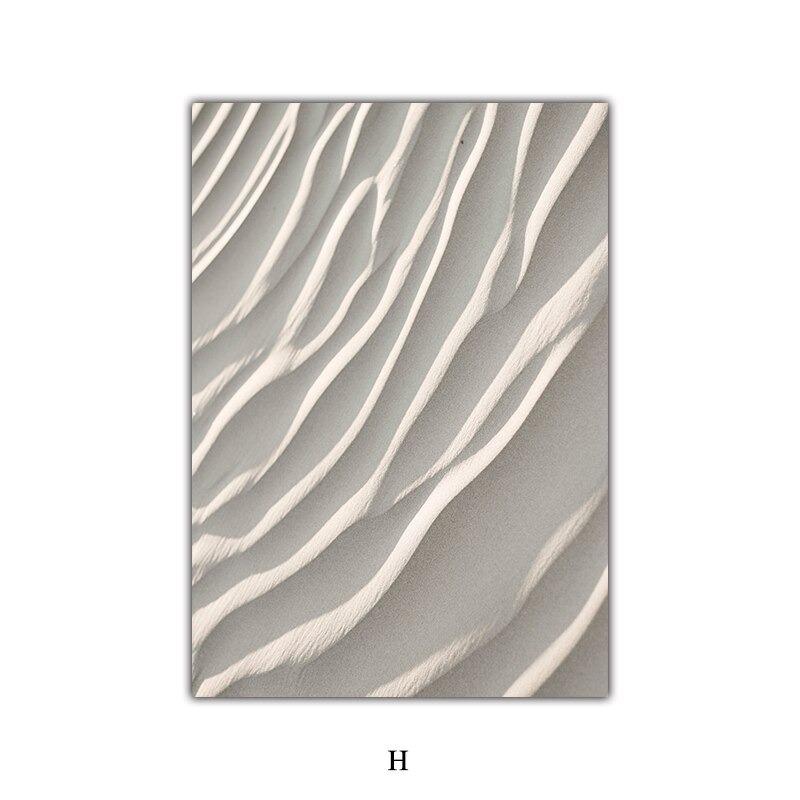 Wüstensamen skandinavische Naturlandschaft Poster Wandbild Wandkunst für Paare Boho Nordisch Wandbilder Dekor Perfekt für