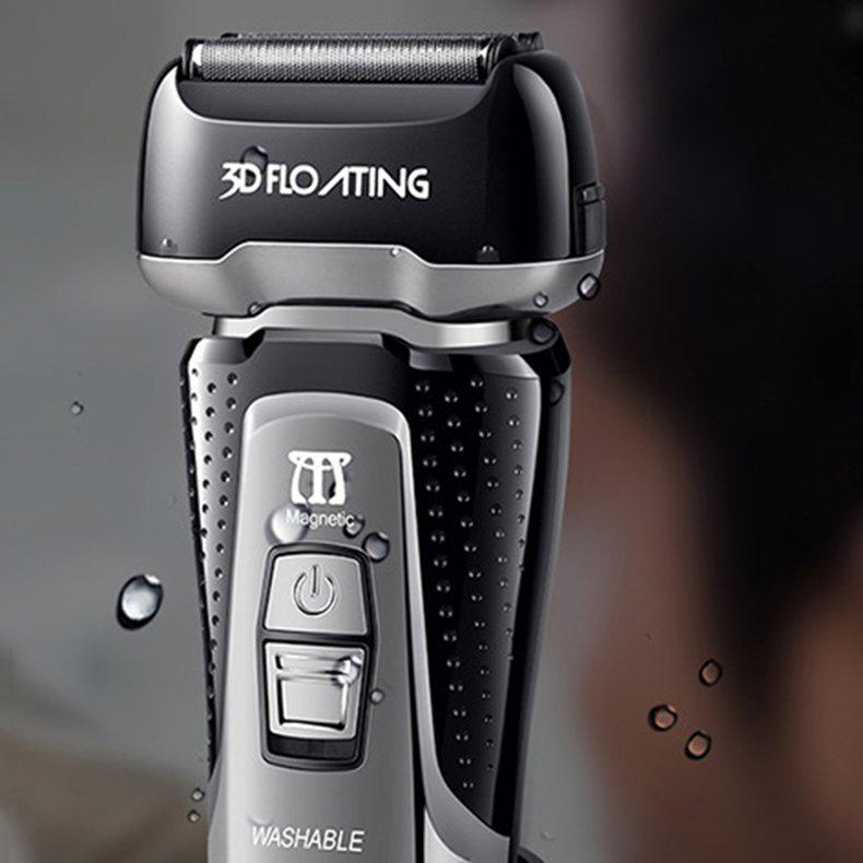 Three Headed Razor Shinon New Body Wash Electric Shaver Mens Reciprocating 3 Head Razor ...