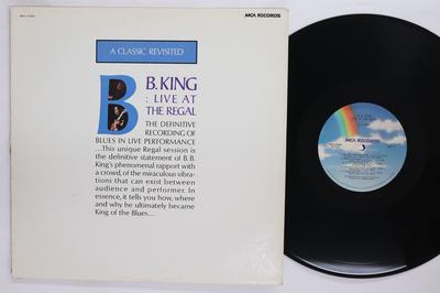 LP Record BB KING  Live At The Regal MCA27006 MCA 1980 US Blues Used