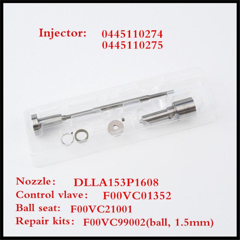 Auto Parts Diesel Common Rail fuel Injector 0445110250, 0445110256, 0445110273, 0445110274, 0445110275, 0445110279, 0445110186