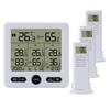 Large Screen with Color Indoor Outdoor Digital Temperature Humidity Meter
