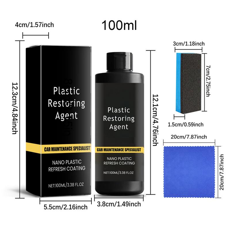 Refurbish Agent For Car Nano Car Coating Agent 100ml Car Cleaning Kit Car Coating Agent Gentle Scratch Repair Agent