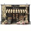 Sfondo 2D Panetteria Francese per Shooting Fotografico a Tema Pasticceria & Cibo