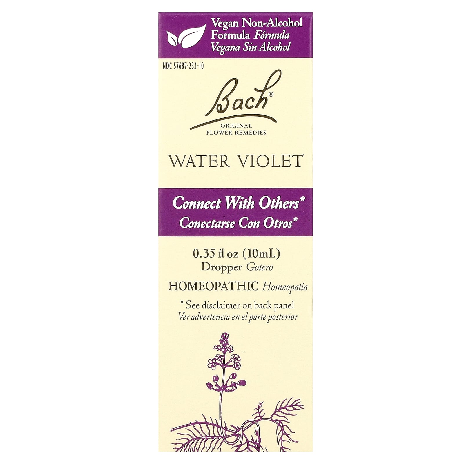 

Original Flower Remedies, Water Violet, 10Ml(0.35Fl Oz)