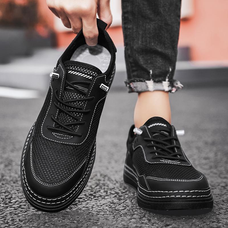 2024 Summer Youth New Mesh Lazy Man Step on Breathable Sneakers