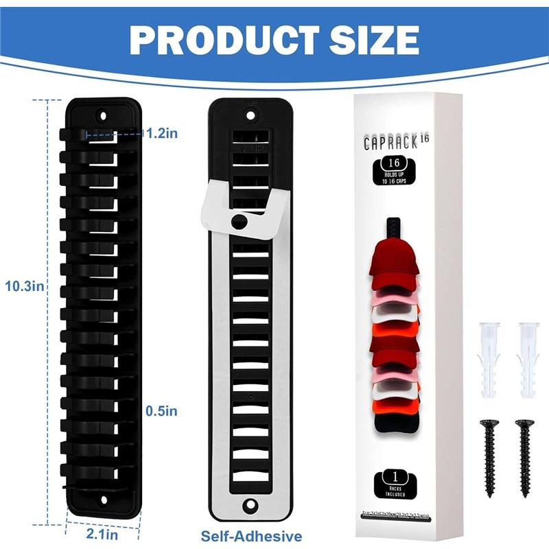 Baseball Hat Organizer Wall Mounted Baseball Cap Organizer