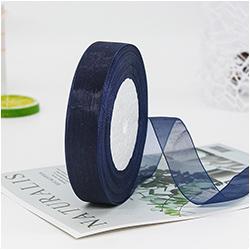 Factory 20 mm Gift Ribbons Nylon Organza Ribbons Roll for Wrapping