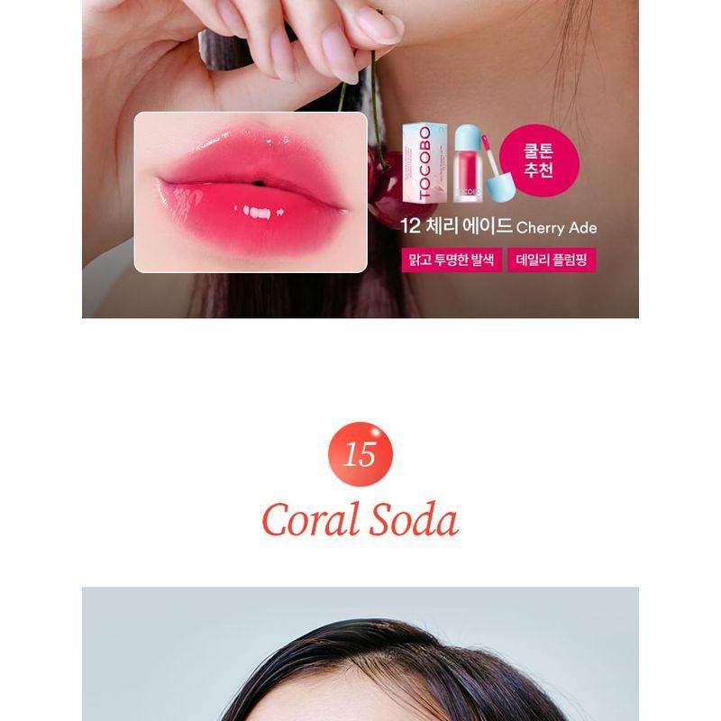 TOCOBO Saftiges Beeren-Aufpolsterndes Lippenöl - 14 Farben