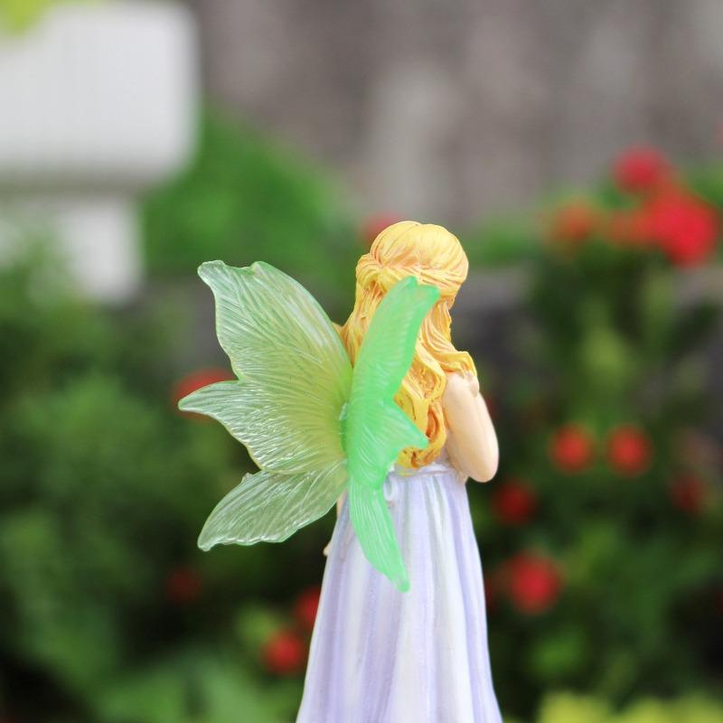 Mother and Daughter Flower Fairy Resin Ornament Creative Outdoor Courtyard Lawn Micro Landscape Flower Pot Decoration Ornament