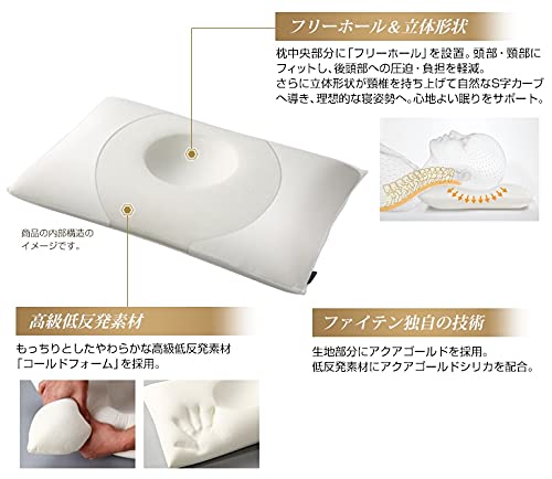 Phiten Star Relaxation Therapist Pillow, Zero Feeling, 105