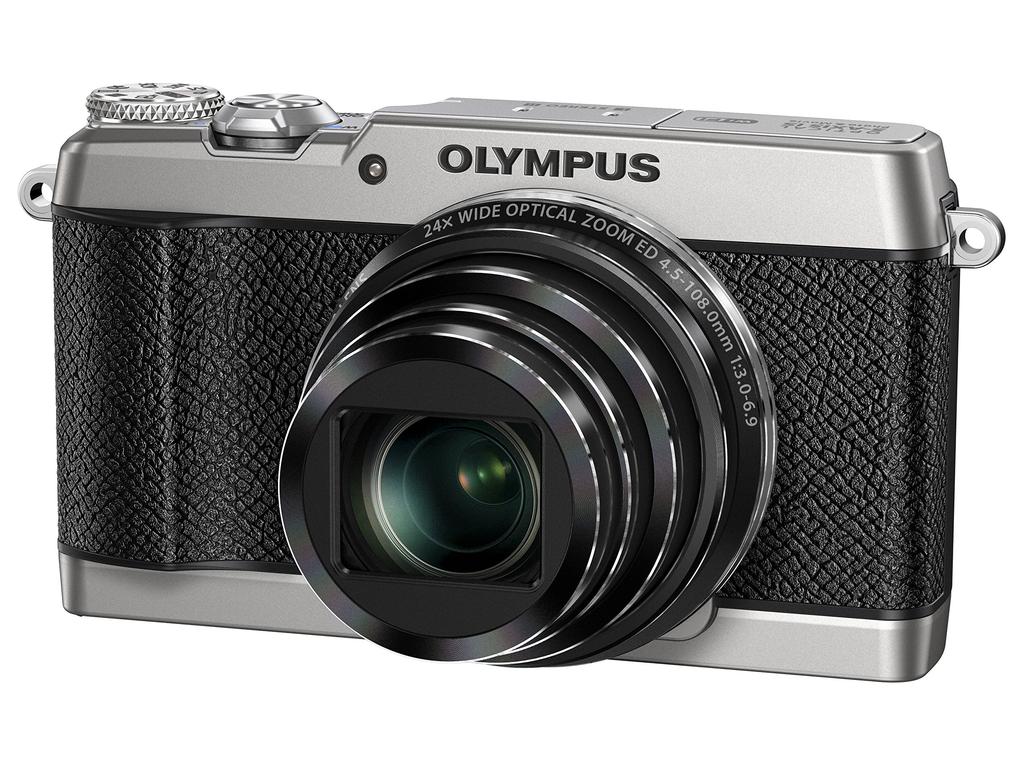OLYMPUS STYLUS Sølv Kompakt Digitalkamera med Optisk Bilde 24x Optisk Zoom og 48x Superoppløsning SLV SH-3 5-Akse Stabilisering, Zoom, SH-3