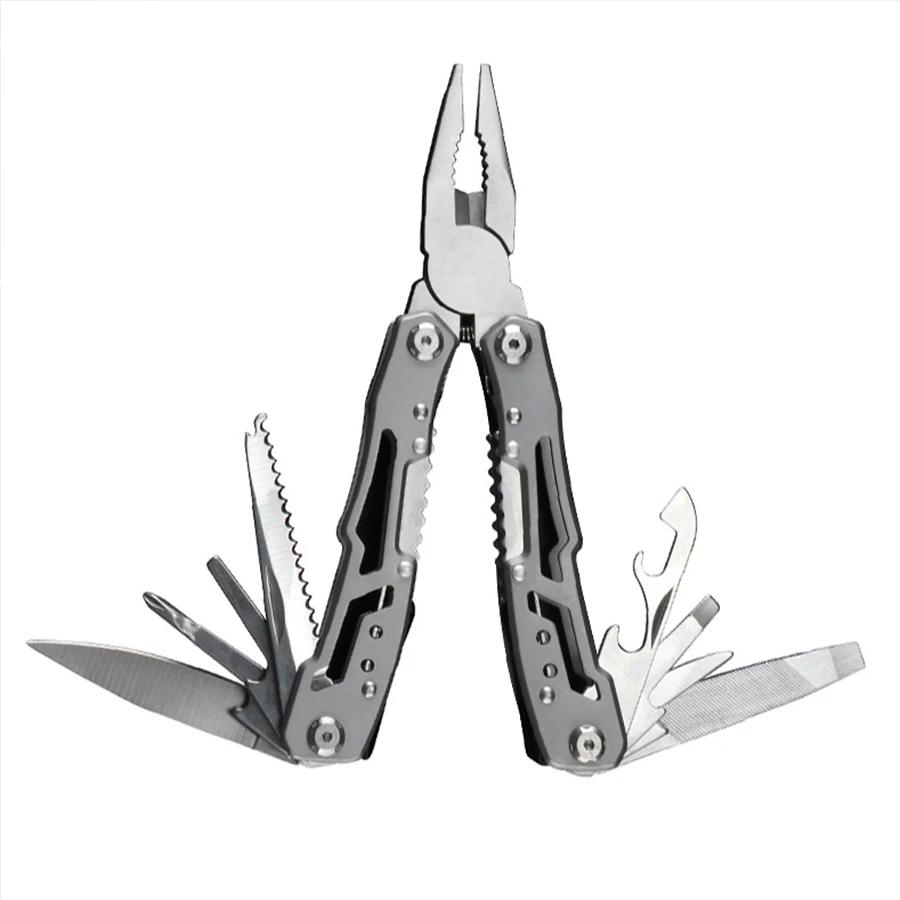 Outdoor Multitool Camping Portable Stainless Steel Folding Multifunction Tools Emergency survival Knife Pliers