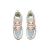 New ANTA Chunky Sneakers Women's Low Top Mist Gray/Lotus Gray/Ivory White/Pink 922018803-1