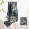 Wool Silk Scarf High end Women's New Small Square Scarf Neck Scarf