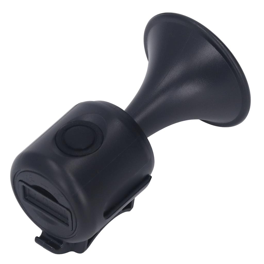 Electric Bike Horn Black IPX4 Waterproof Loud Sound Bicycle Bell for Road Bike Mountain Bike