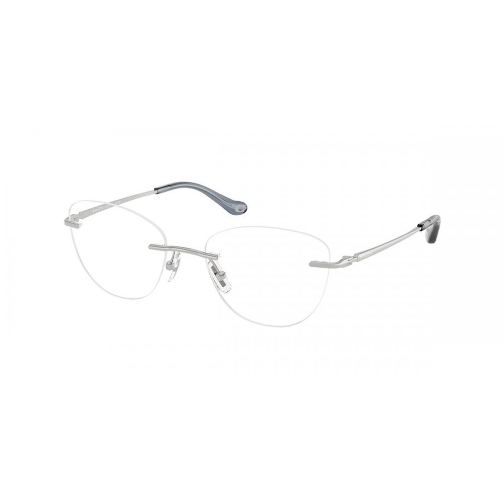Coach Hc5185 9001 Women Eyeglasses Shiny Silver/52-18-140
