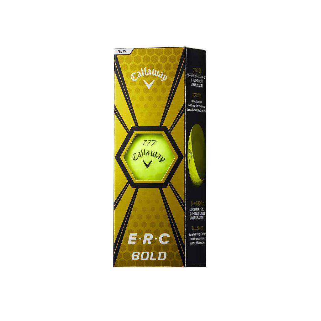 Callaway Golf Ball ERC Ball Bold Yellow 2019 Model 1 Dozen 12 Pieces
