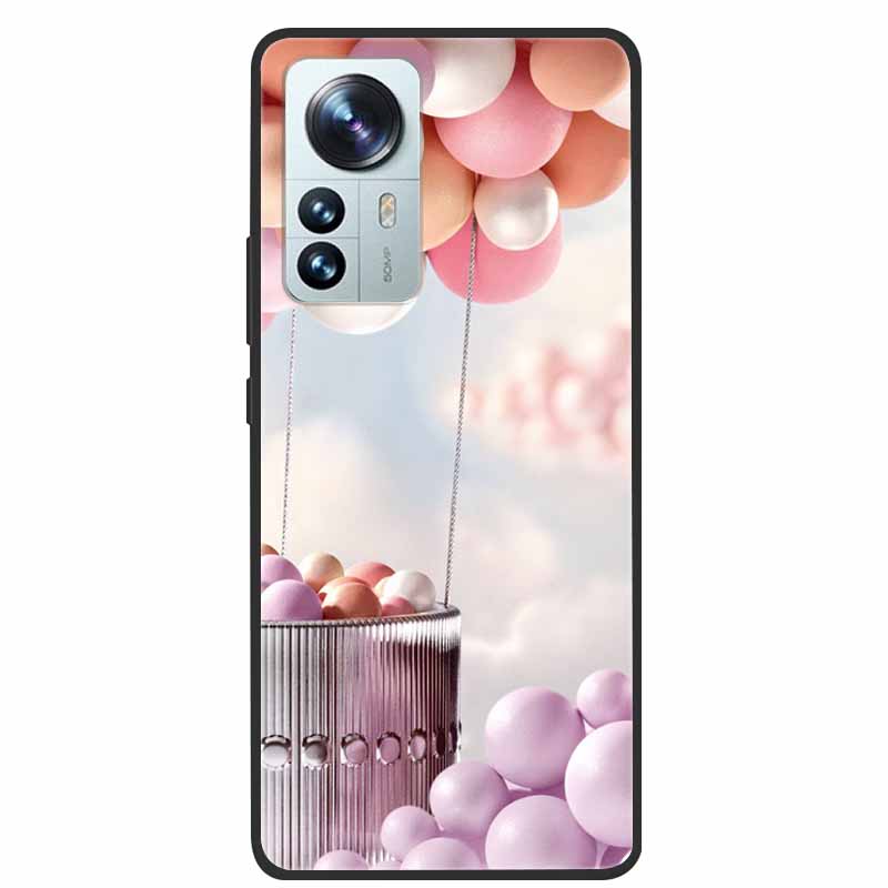 For Xiaomi 12T Pro Phone Case Cover Lion Wolf Black Soft Silicone Case For Xiaomi 12T Pro Back Cover Case 12 T 12TPro Funda Capa