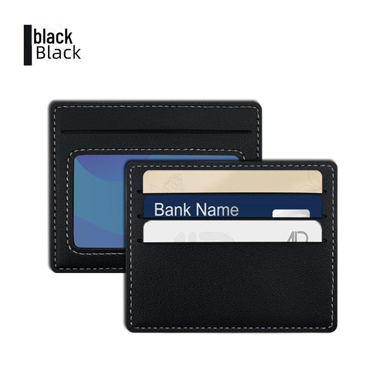 Exquisite Anti-Theft RFID Leather PU Card Holder: Universal, Spacious, & Stylish for Women