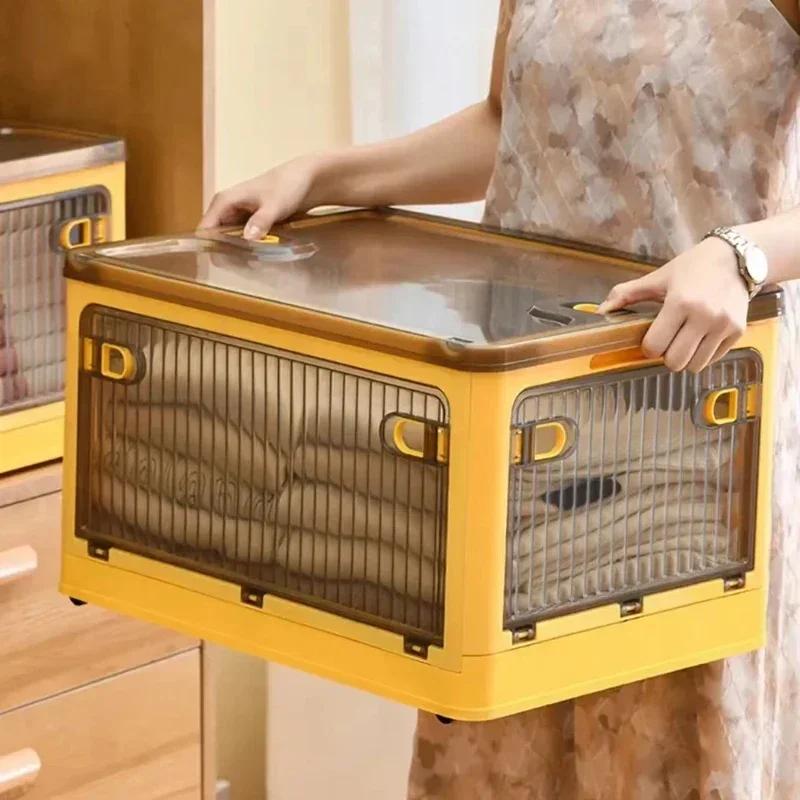 Folding Storage Boxes Five Door Camping Box Tourist Table Car Trunk Box Vehicle Supplies Fishing Accessories Plastic Container