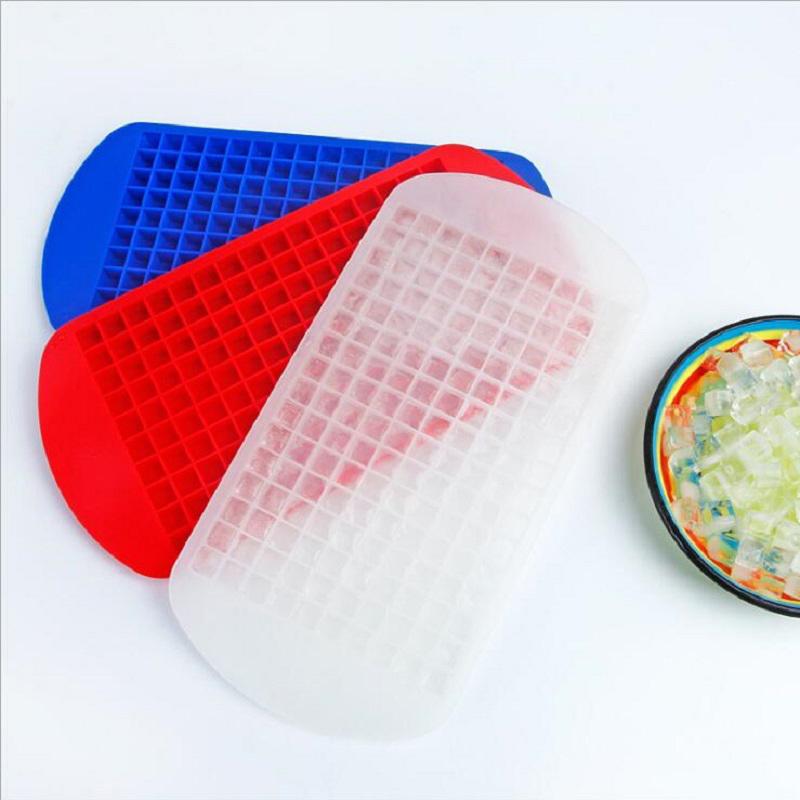 Ice Cube Tray 160 Grids 1X1Cm Silicone Fruit Ice Cube Maker Diy Creative Mold